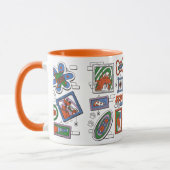 Scooby-Doo Muur van Halloween Lijstframes Mok (Links)