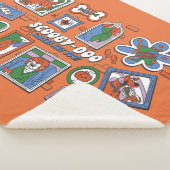 Scooby-Doo Muur van Halloween Lijstframes Sherpa Deken (3/4)