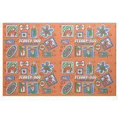 Scooby-Doo Muur van Halloween Lijstframes Stof (Fat Quarter)