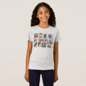 Scooby-Doo Muur van Halloween Lijstframes T-shirt (Voorkant volledig)