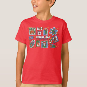 Scooby-Doo Muur van Halloween Lijstframes T-shirt
