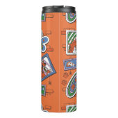 Scooby-Doo Muur van Halloween Lijstframes Thermosbeker (Achterkant)