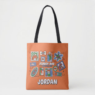 Scooby-Doo Muur van Halloween Lijstframes Tote Bag