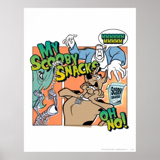Scooby-Doo "My Scooby Snacks" Poster (Voorkant)
