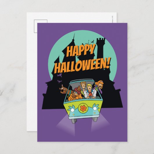 Scooby-Doo "Mysteries of the Haunted House" Briefkaart (Voorkant / Achterkant)