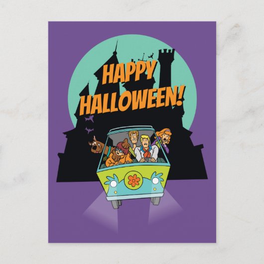 Scooby-Doo "Mysteries of the Haunted House" Briefkaart (Voorkant)