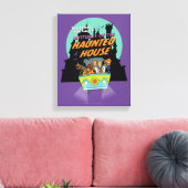 Scooby-Doo "Mysteries of the Haunted House" Canvas Afdruk (Insitu (Woonkamer))