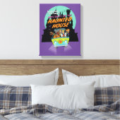 Scooby-Doo "Mysteries of the Haunted House" Canvas Afdruk (Insitu (Slaapkamer))