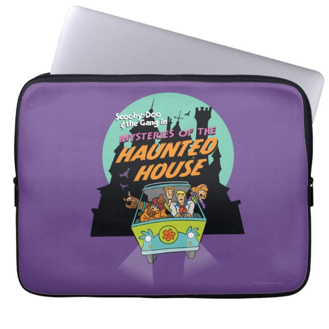 Scooby-Doo "Mysteries of the Haunted House" Laptop Sleeve (Voorkant)