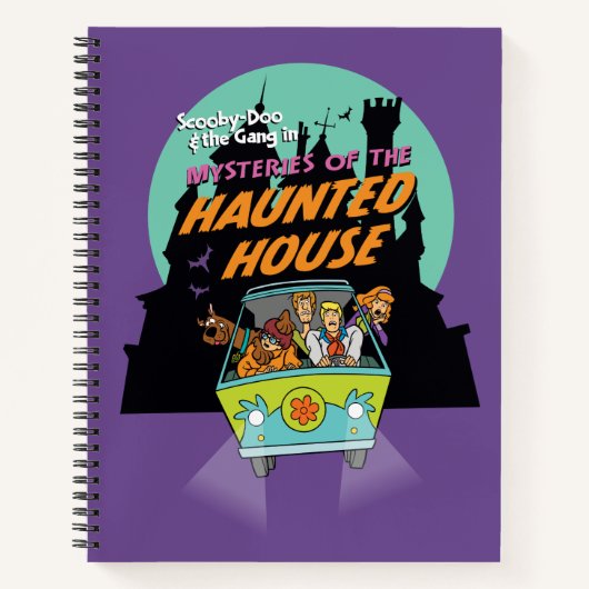 Scooby-Doo "Mysteries of the Haunted House" Notitieboek (Voorkant)