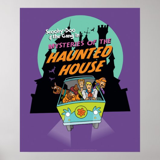 Scooby-Doo "Mysteries of the Haunted House" Poster (Voorkant)