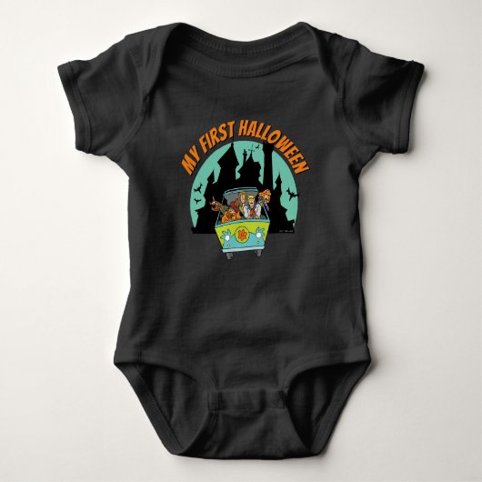 Scooby-Doo "Mysteries of the Haunted House" Romper (Voorkant)