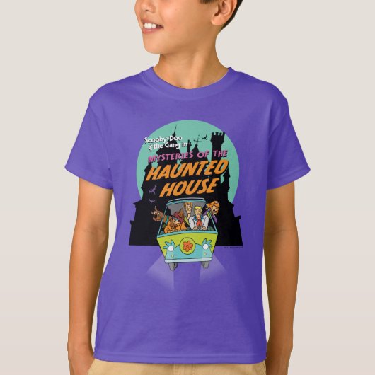 Scooby-Doo "Mysteries of the Haunted House" T-shirt (Voorkant)