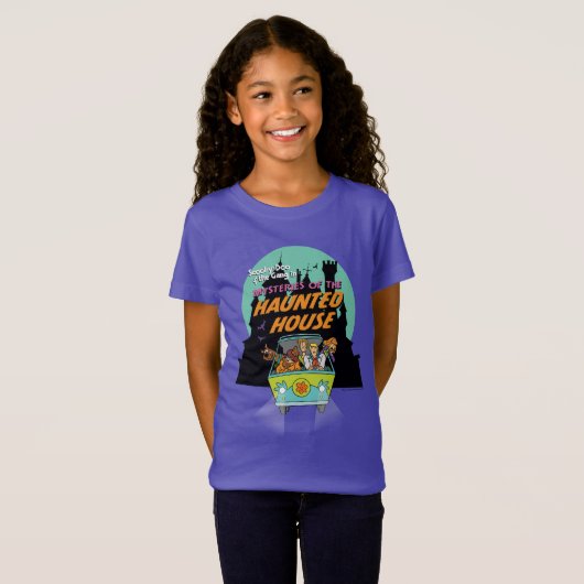 Scooby-Doo "Mysteries of the Haunted House" T-shirt (Voorkant volledig)
