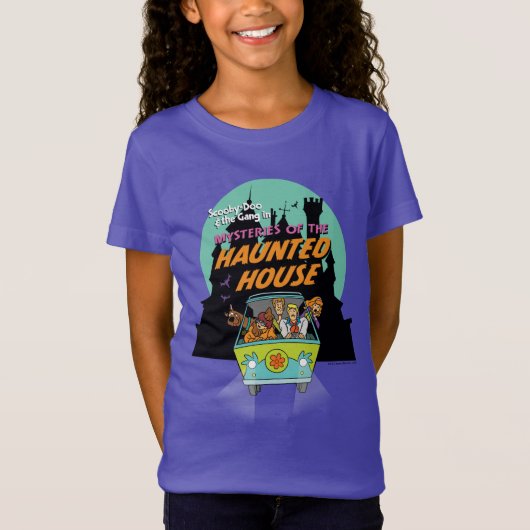Scooby-Doo "Mysteries of the Haunted House" T-shirt (Voorkant)