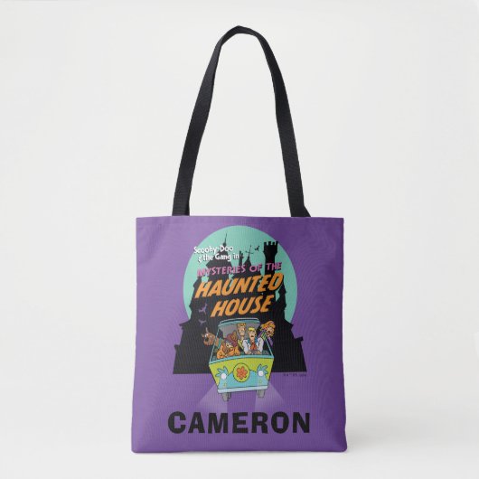 Scooby-Doo "Mysteries of the Haunted House" Tote Bag (Voorkant)