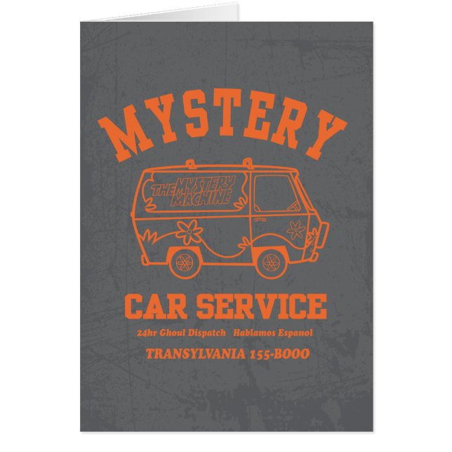 Scooby-Doo "Mystery Car Service" Grafisch (Voorkant)