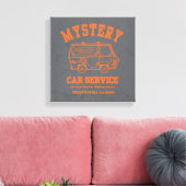 Scooby-Doo "Mystery Car Service" Grafisch Canvas Afdruk (Insitu (Woonkamer))
