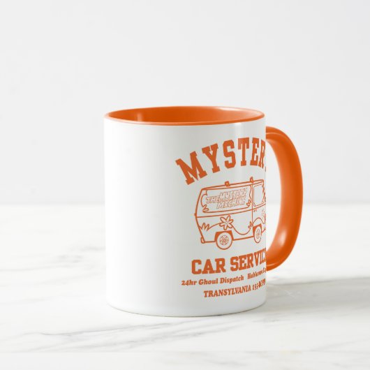 Scooby-Doo "Mystery Car Service" Grafisch Mok (Voorkant rechts)
