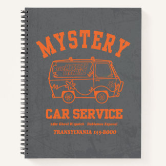 Scooby-Doo "Mystery Car Service" Grafisch Notitieboek