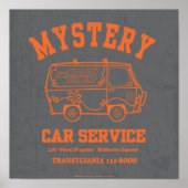 Scooby-Doo "Mystery Car Service" Grafisch Poster (Voorkant)