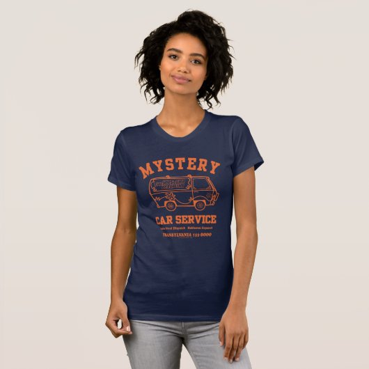 Scooby-Doo "Mystery Car Service" Grafisch T-shirt (Voorkant volledig)