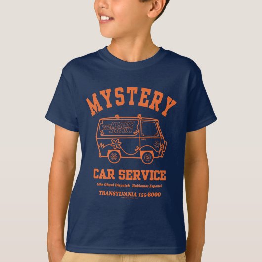Scooby-Doo "Mystery Car Service" Grafisch T-shirt (Voorkant)