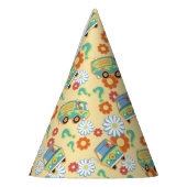 Scooby-Doo Mystery Machine Flower Pattern Feesthoedjes (Links)