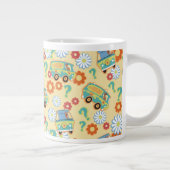 Scooby-Doo Mystery Machine Flower Pattern Grote Koffiekop (Rechts)
