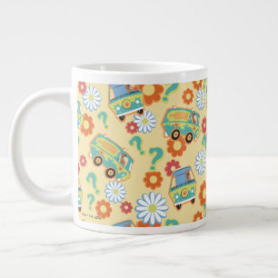 Scooby-Doo Mystery Machine Flower Pattern Grote Koffiekop