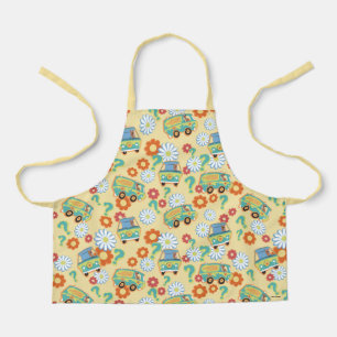 Scooby-Doo Mystery Machine Flower Pattern Schort