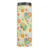 Scooby-Doo Mystery Machine Flower Pattern Thermosbeker (Achterkant)