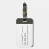 Scooby-Doo | Mystery Machine Grafisch | Bagagelabel (Achterkant verticaal)