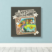 Scooby-Doo | Mystery Machine Grafisch | Canvas Afdruk (Insitu (Houten vloer))