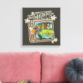 Scooby-Doo | Mystery Machine Grafisch | Canvas Afdruk (Insitu (Woonkamer))