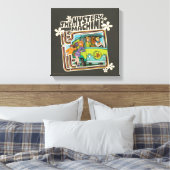 Scooby-Doo | Mystery Machine Grafisch | Canvas Afdruk (Insitu (Slaapkamer))