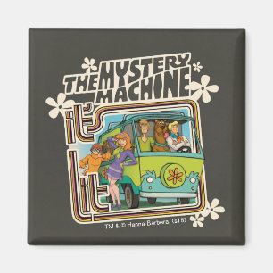 Scooby-Doo   Mystery Machine Grafisch   Magneet