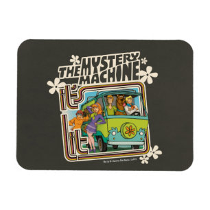 Scooby-Doo   Mystery Machine Grafisch   Magneet