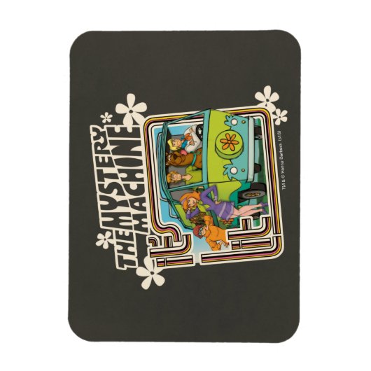 Scooby-Doo | Mystery Machine Grafisch | Magneet (Verticaal)