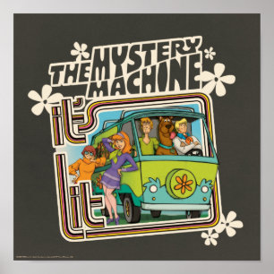 Scooby-Doo   Mystery Machine Grafisch   Poster