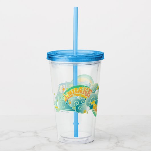 Scooby-Doo | Mystery Machine "I Brake for Pizza" Acryl Drinkbeker (Voorkant)