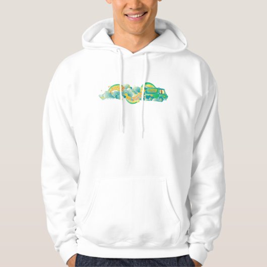 Scooby-Doo | Mystery Machine "I Brake for Pizza" Hoodie (Voorkant)