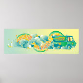 Scooby-Doo | Mystery Machine "I Brake for Pizza" Poster (Voorkant)