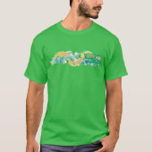 Scooby-Doo Mystery Machine "I Brake For Pizza" T-shirt (Voorkant)