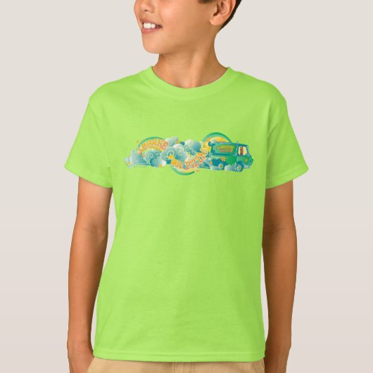 Scooby-Doo | Mystery Machine "I Brake for Pizza" T-shirt (Voorkant)