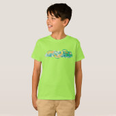 Scooby-Doo | Mystery Machine "I Brake for Pizza" T-shirt (Voorkant volledig)