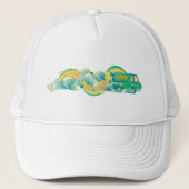 Scooby-Doo | Mystery Machine "I Brake for Pizza" Trucker Pet (Voorkant)