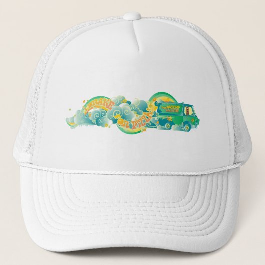 Scooby-Doo | Mystery Machine "I Brake for Pizza" Trucker Pet (Voorkant)