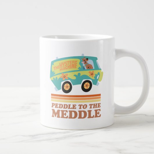 Scooby-Doo Mystery Machine "Peddle to the Meddle" Grote Koffiekop (Rechts)