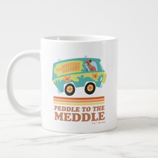 Scooby-Doo Mystery Machine "Peddle to the Meddle" Grote Koffiekop (Links)